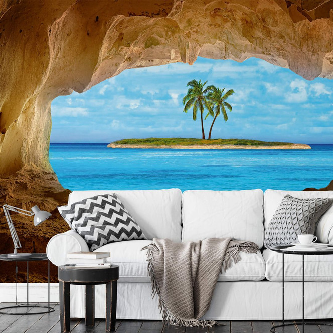 Fototapete Papiertapete Paradise - 366 x 254 cm