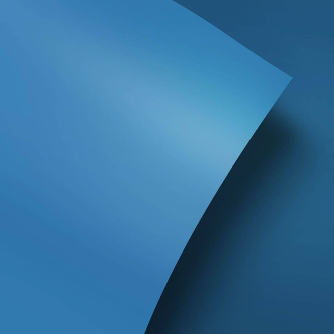 Möbelfolie - Uni Azurblau