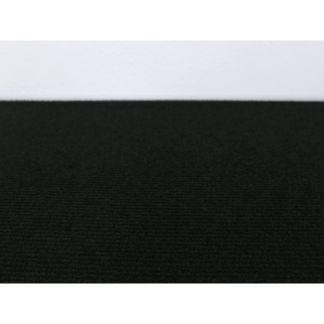 HEVO Pisa - Event & Messeteppich Meterware in schwarz