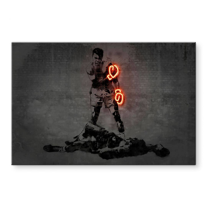 Acrylglasbild Muhammad Ali - Mielu