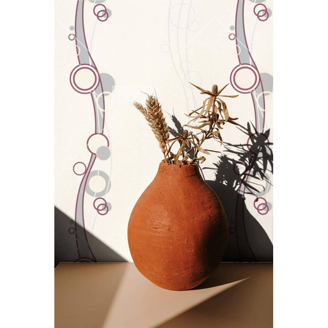 Vliestapete Grafisch Modern in Weiss