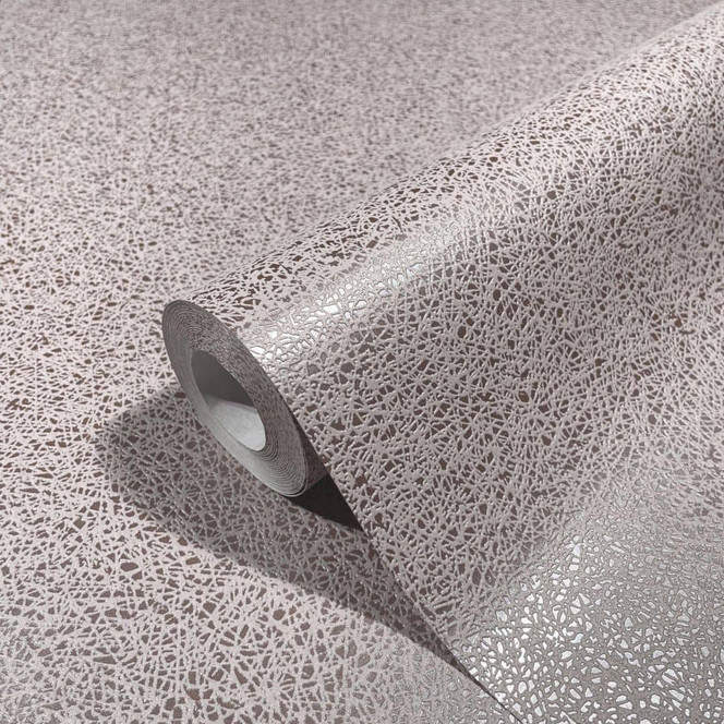 Vliestapete Uni Modern in Greige 