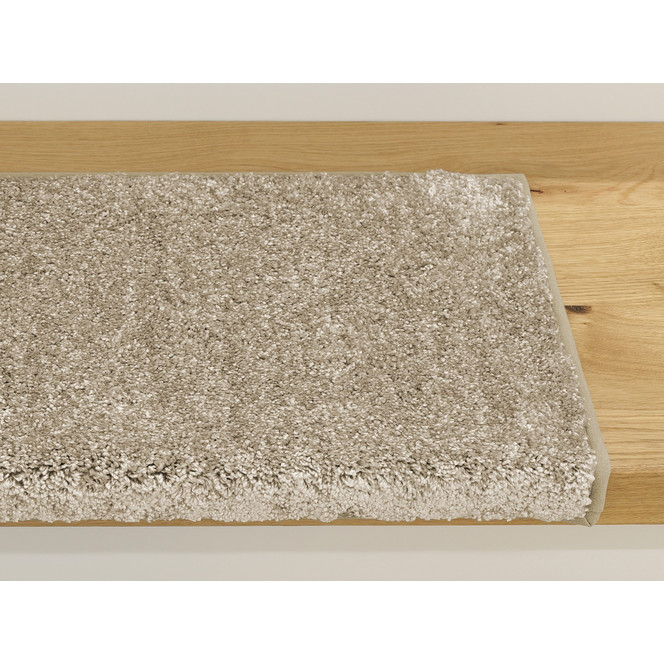 Emma Super Soft Stufenmatte Rechteckig Wunschmass in Sand