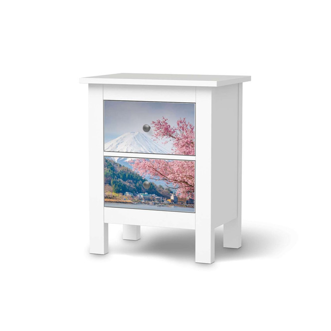 Möbelfolie IKEA Hemnes Kommode 2 Schubladen - Mount Fuji- Bild 1