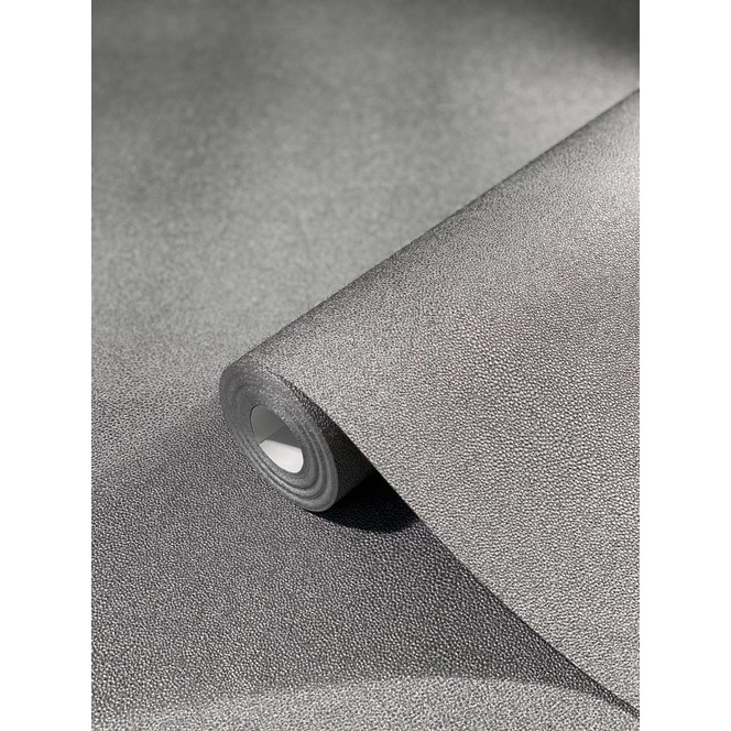 Vliestapete mit kleinen Perlen silber Uni von Harald Glööckler