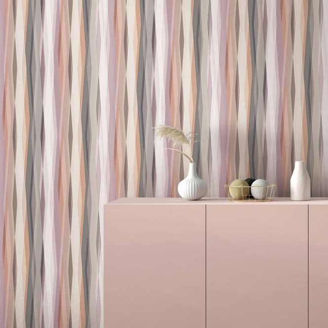 Vliestapete Streifen Streifen Modern, Kids matt in Beige