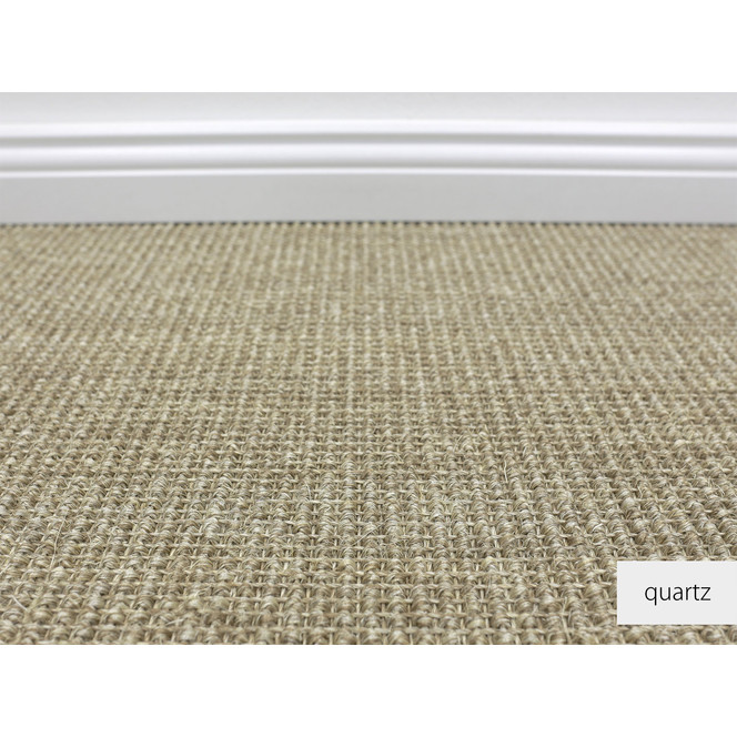 Diego Sisal Teppichboden Meterware in Quartz
