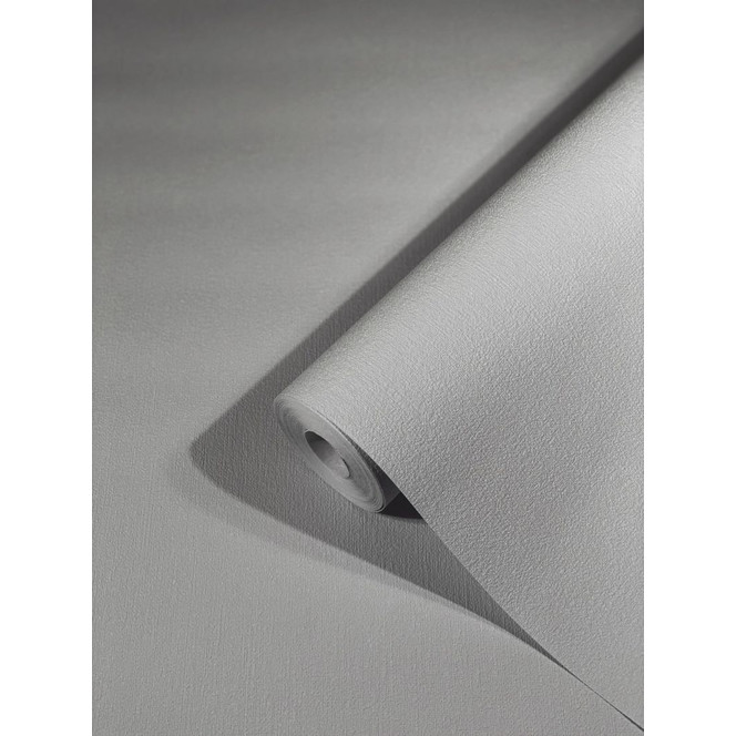 Unitapete, einfarbige Vliestapete Novamur Jackie grau