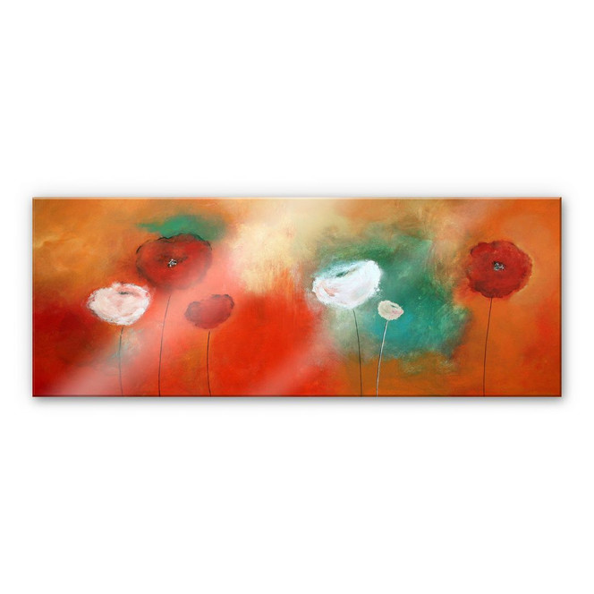 Acrylglasbild Melz - Fleuraison