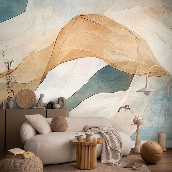 Guido Maria Kretschmer Fototapete Ventura- Art Edition 2 blau