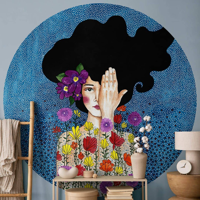 Fototapete Erinnerungen verlieren Rund - Hülya - Bild - 1