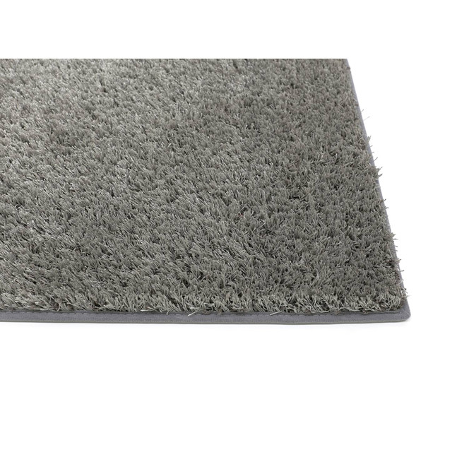 Jade HEVO ® Hochflor Badteppich Rechteck Wunschmass in Silver