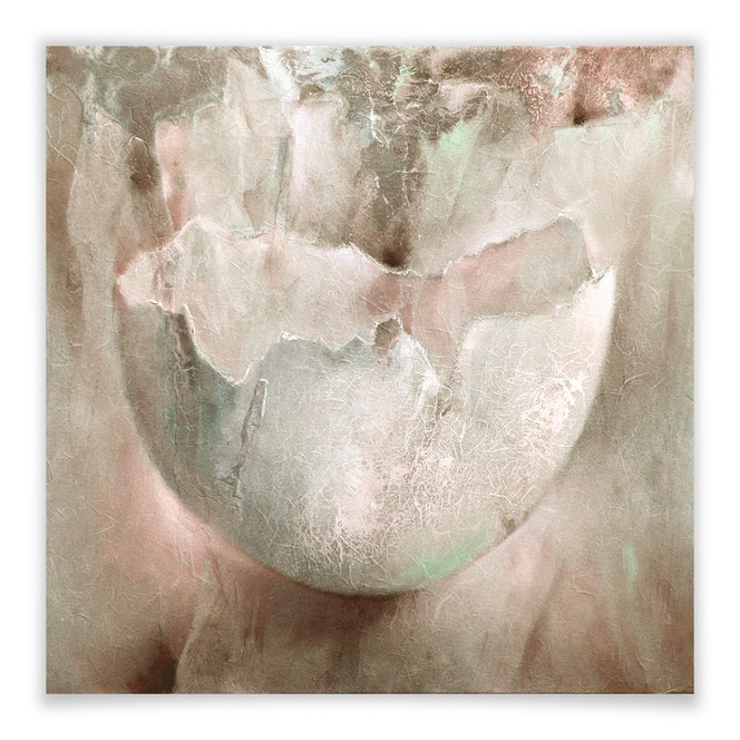 Poster Schmucker Eierschale 50x50cm