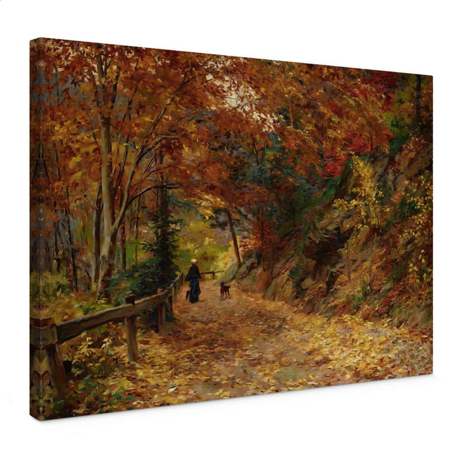 Leinwandbild Wisinger-Florian - Fallendes Laub