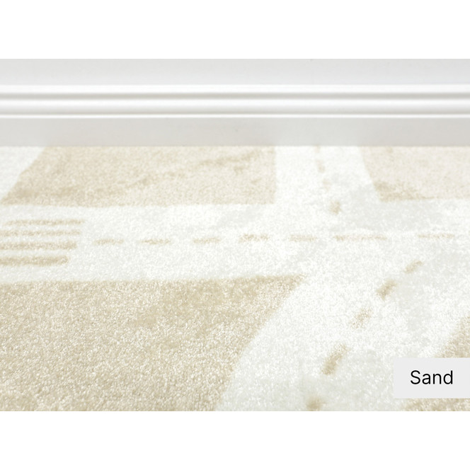 Noah Street Teppichboden Meterware in land-sand