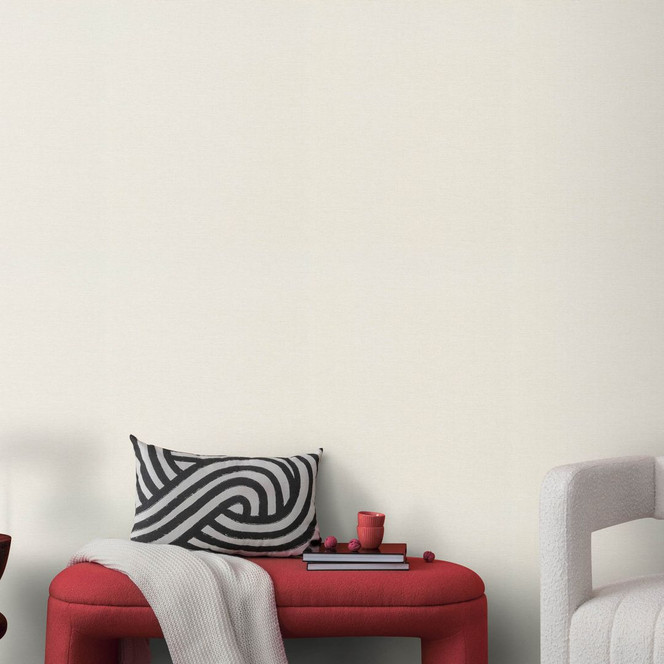 Guido Maria Kretschmer Unitapete Echo & Soft Loom Fashion for Walls 5 creme