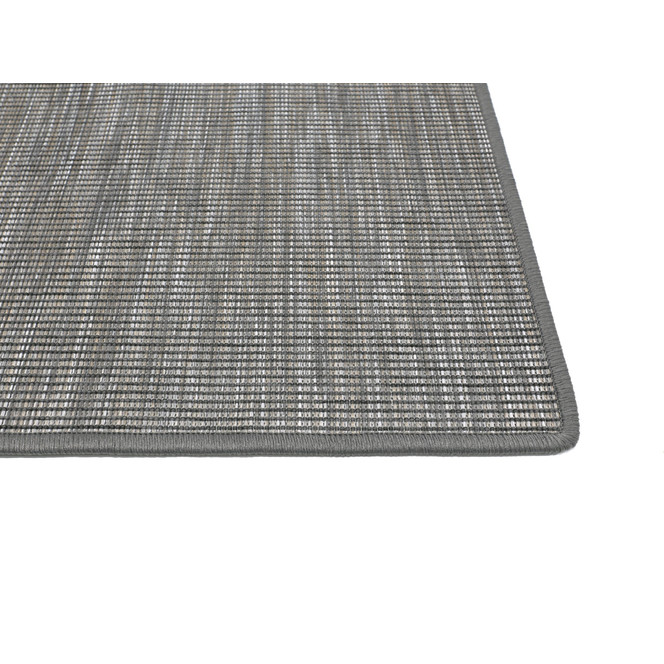 Dalia Kettelteppich Rechteck Wunschmass in Anthracite