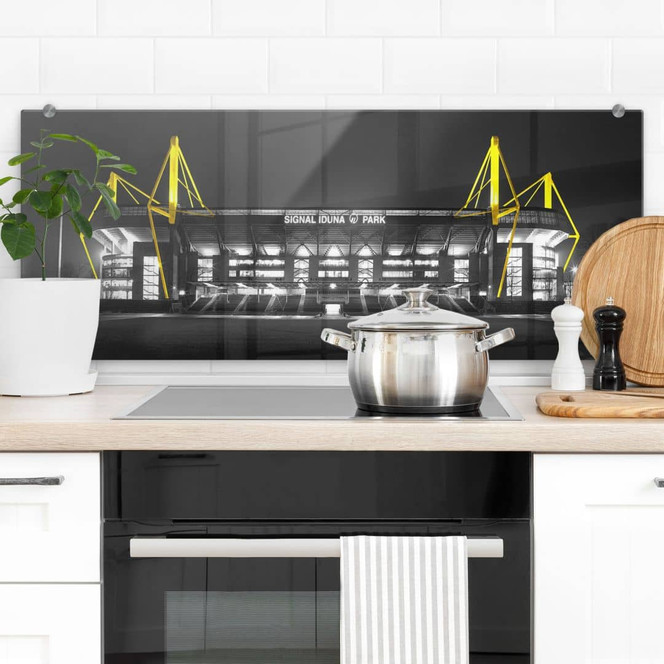 Spritzschutz Stadion in Dortmund - Grey