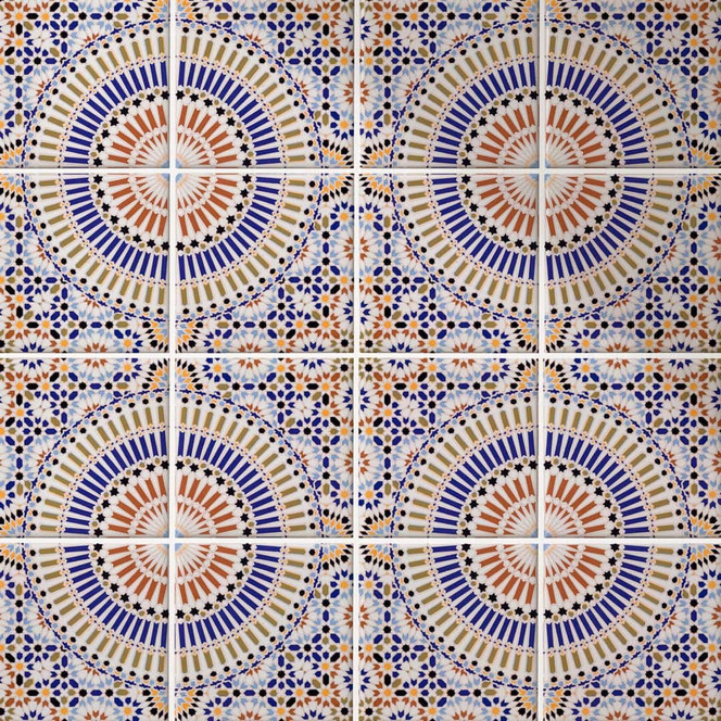 Fliesenaufkleber Orientalische Kacheln 03 - 12er Set