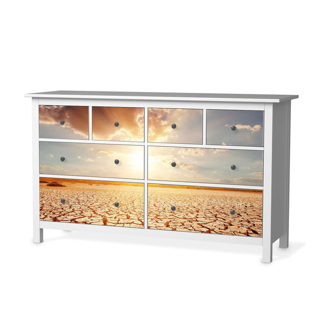 Möbelfolie IKEA Hemnes Kommode 8 Schubladen - Savanne- Bild 1
