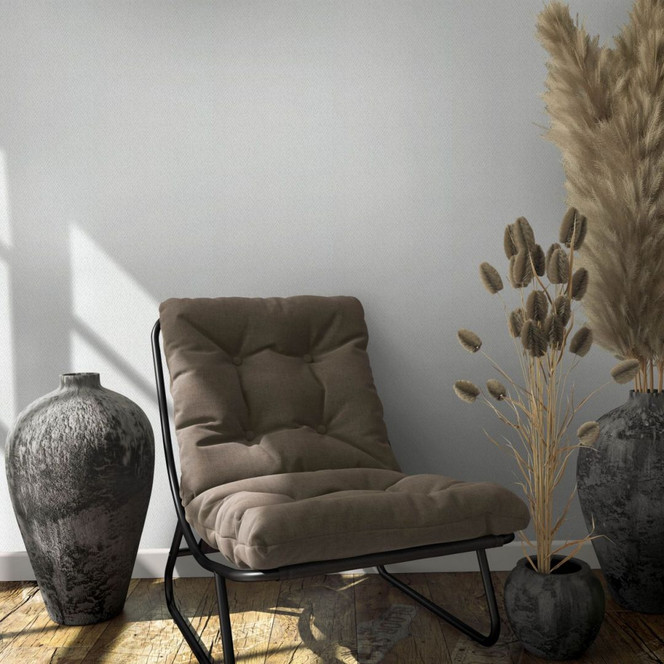 Hochwertige Gewebe Tapete mit Farbverläufen in greige