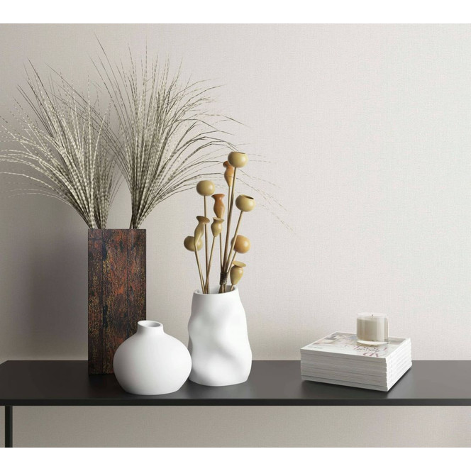 Vliestapete Weiss Uni für Wohnzimmer Schlafzimmer Küche marburg Tapete