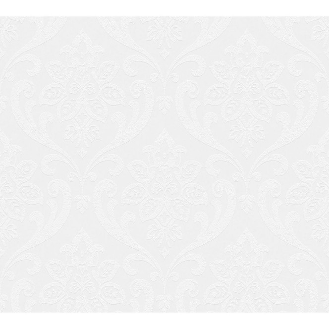 A.S. Création Vliestapete Meistervlies Barocktapete mit Ornamenten überstreichbar weiss