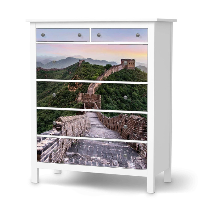 Klebefolie IKEA Hemnes Kommode 6 Schubladen - The Great Wall- Bild 1