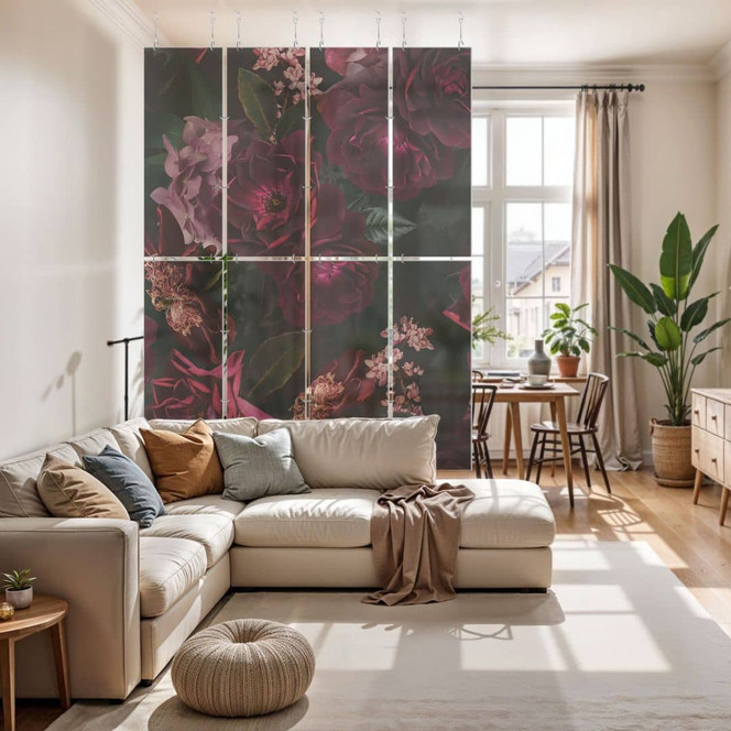 Raumteiler, Paravent, Sichtschutz hängend Fleur de Paris - UN Designs