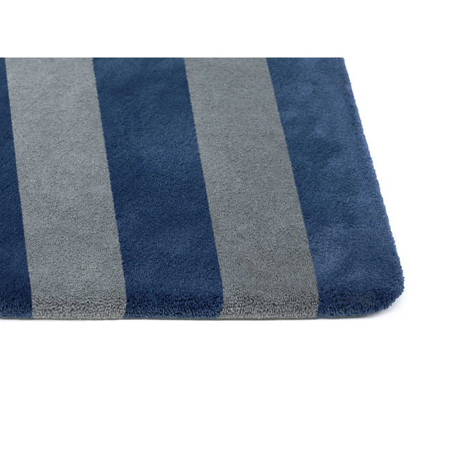 Joline Stripe Rechteck Wunschmass in Sapphire Rush