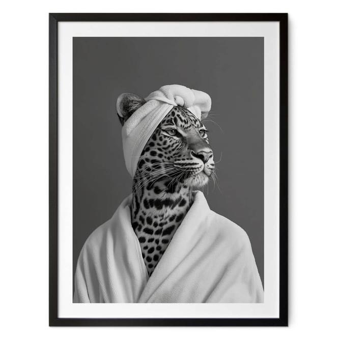 Poster Royale Spa-Auszeit mit Leopard - Rahner