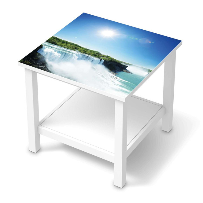Möbel Klebefolie IKEA Hemnes Tisch 55x55cm - Niagara Falls- Bild 1