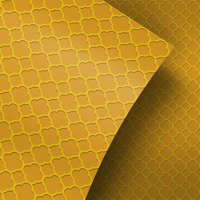 Möbelfolie, Dekofolie - abwischbar - Oriental Gold