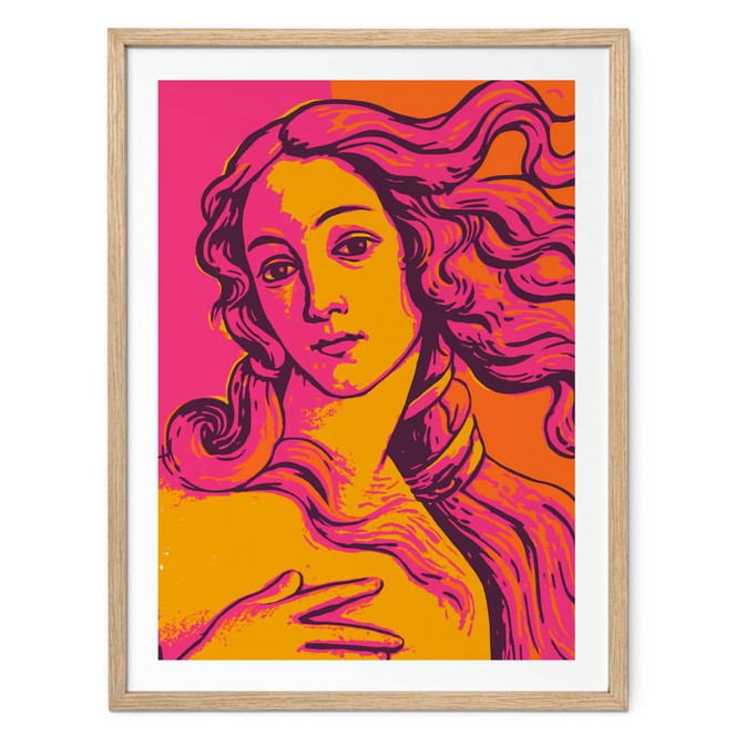 Poster Pop Art Venus - Treechild