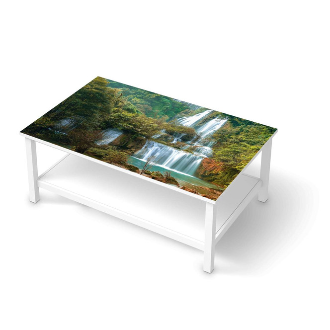 Möbelfolie IKEA Hemnes Tisch 118x75cm - Rainforest- Bild 1