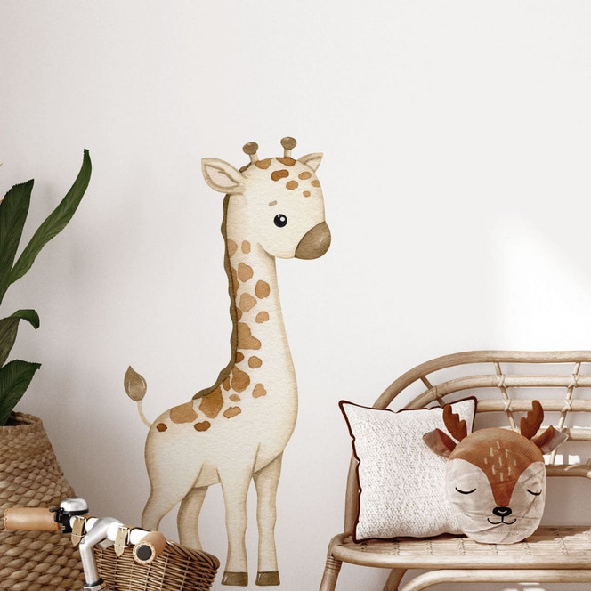 Wandtattoo Baby Giraffe