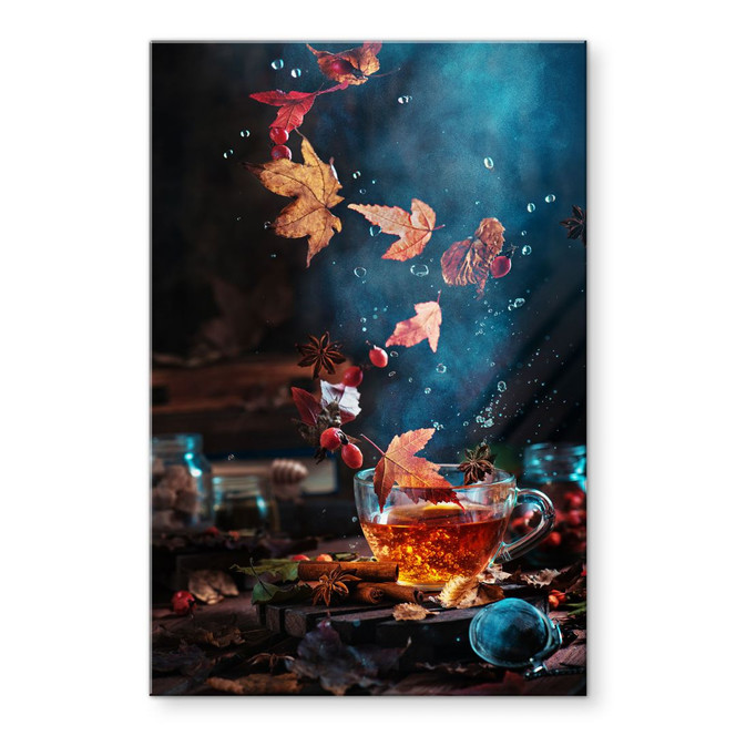 Acrylglasbild Belenko - Autumn Tea
