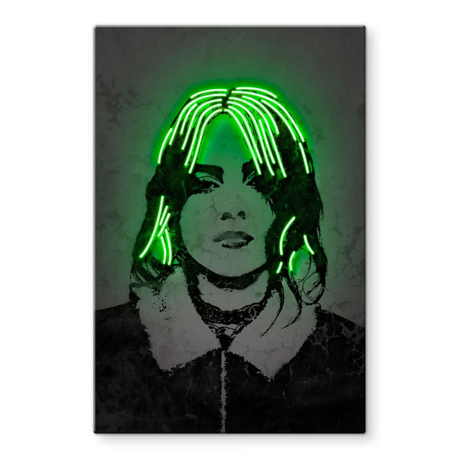 Glasbild Billi Eilish - Mielu