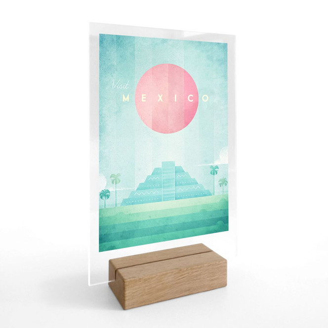 Tischaufsteller Tempel von Kukulcán in Chichén Itzá - Rivers