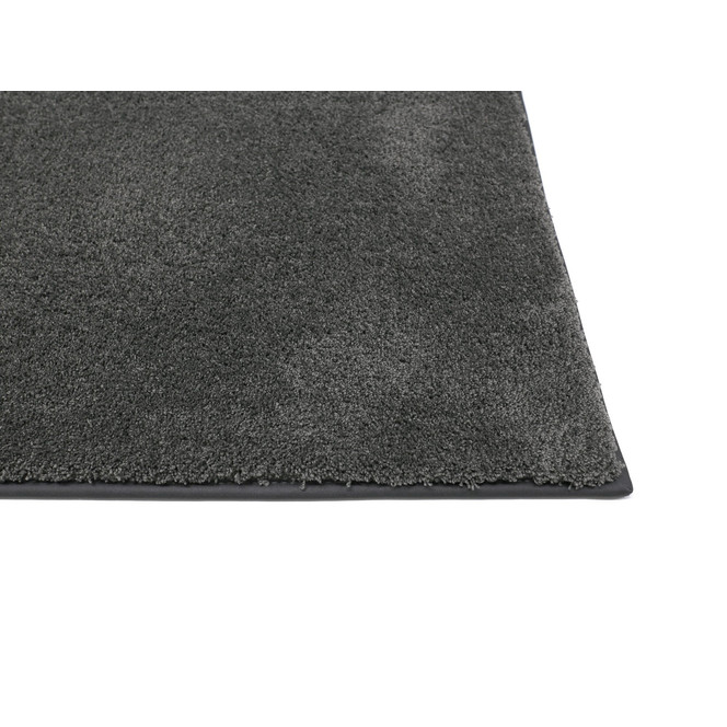 Vela Softflor Paspelteppich in Anthrazit 96