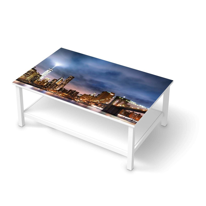 Möbelfolie IKEA Hemnes Tisch 118x75cm - Brooklyn Bridge- Bild 1