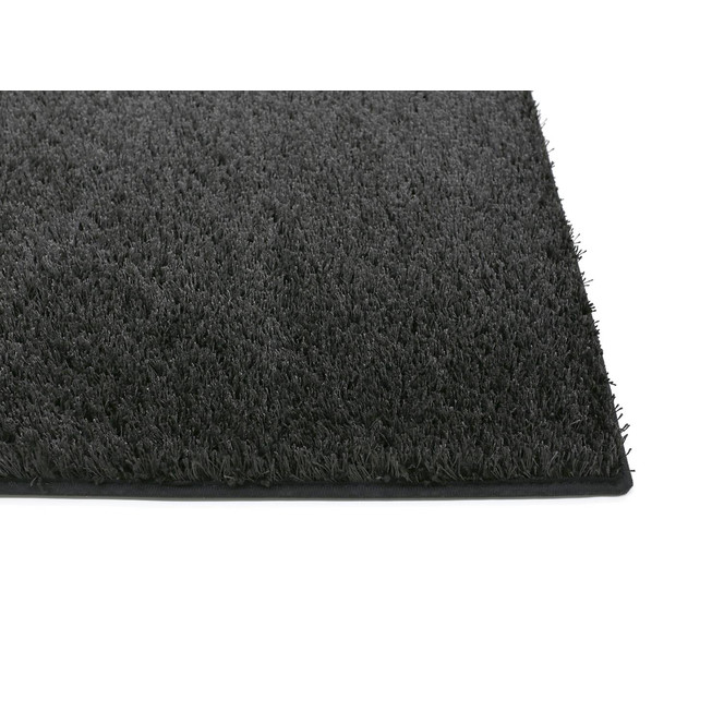 Jade HEVO ® Hochflor Badteppich Rechteck Wunschmass in Titan