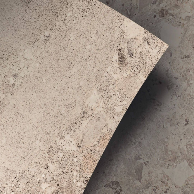 Klebefolie Steinoptik, Terrazzo hell - Möbelfolie, Küchenrückwand, Badfolie, Fliesenaufkleber
