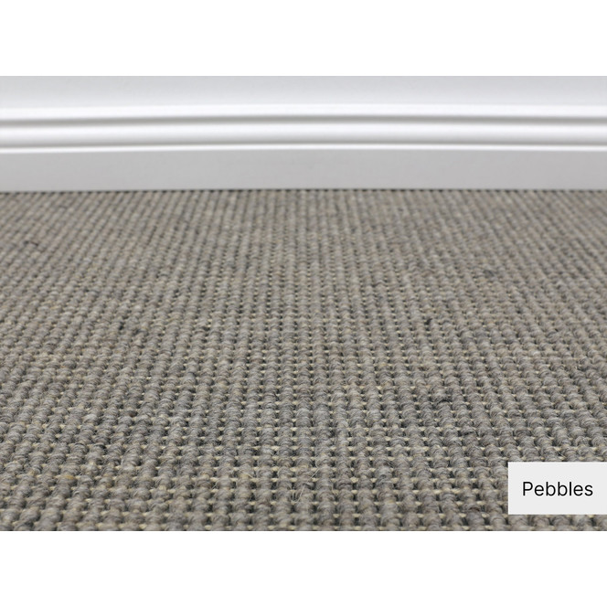 Theo Woll-Teppichboden Meterware in Pebbles