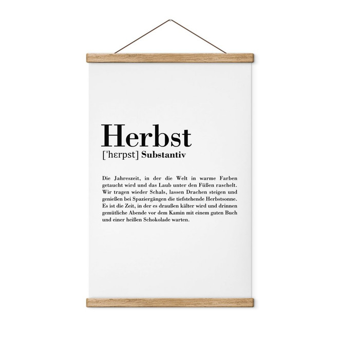 Stoffbild Grammatik - Herbst