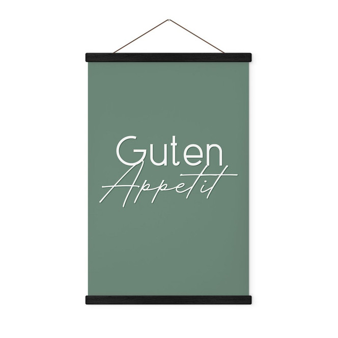 Stoffbild Guten Appetit