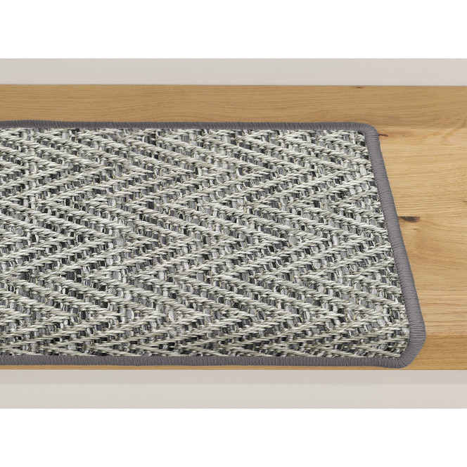 Frieda Stufenmatte Stufenmatte Rechteckig in Grey