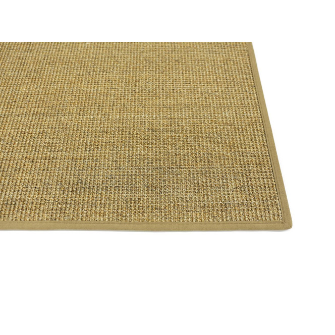 Salsa Sisal Paspelteppich Rechteck Wunschmass in Honig