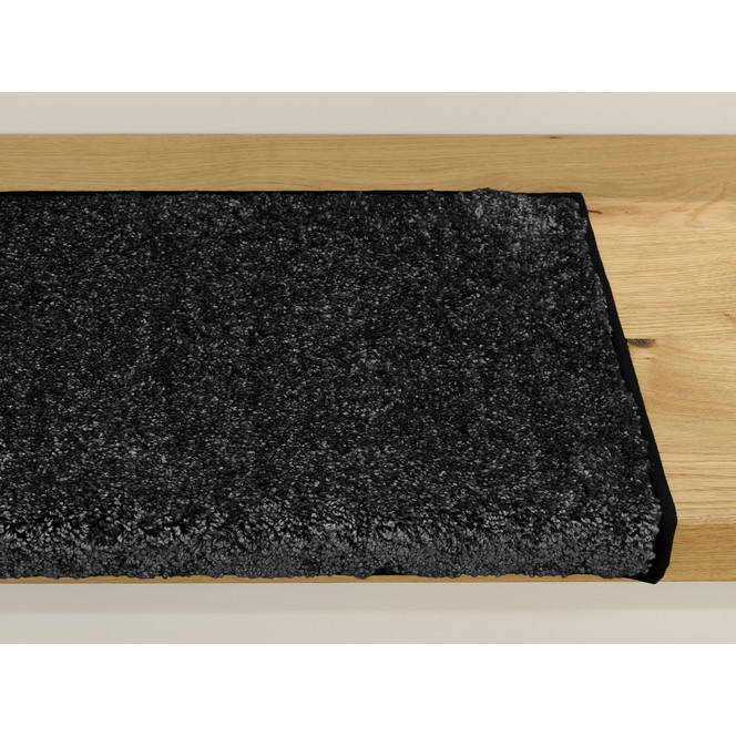 Emma Super Soft Stufenmatte Rechteckig in Black