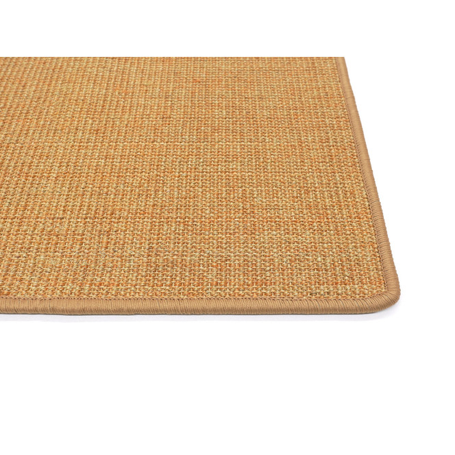 Manolo Sisal Kettelteppich in Sunny Orange
